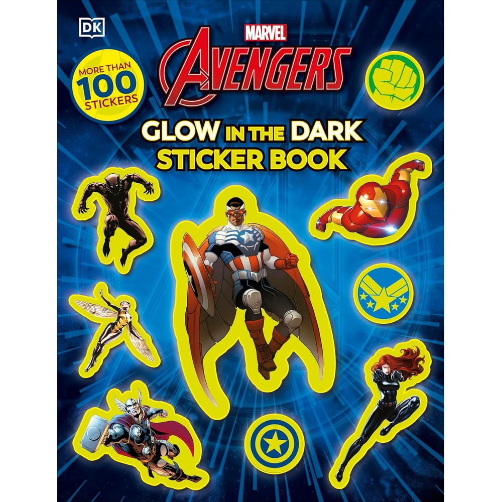 Marvel Avengers Glow in the Dark Sticker