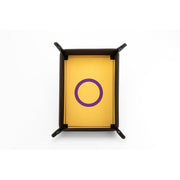 Fanroll: Pride Fold Up Velvet Dice Tray: Intersex