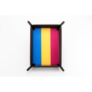 Fanroll: Pride Fold Up Velvet Dice Tray: Pansexual