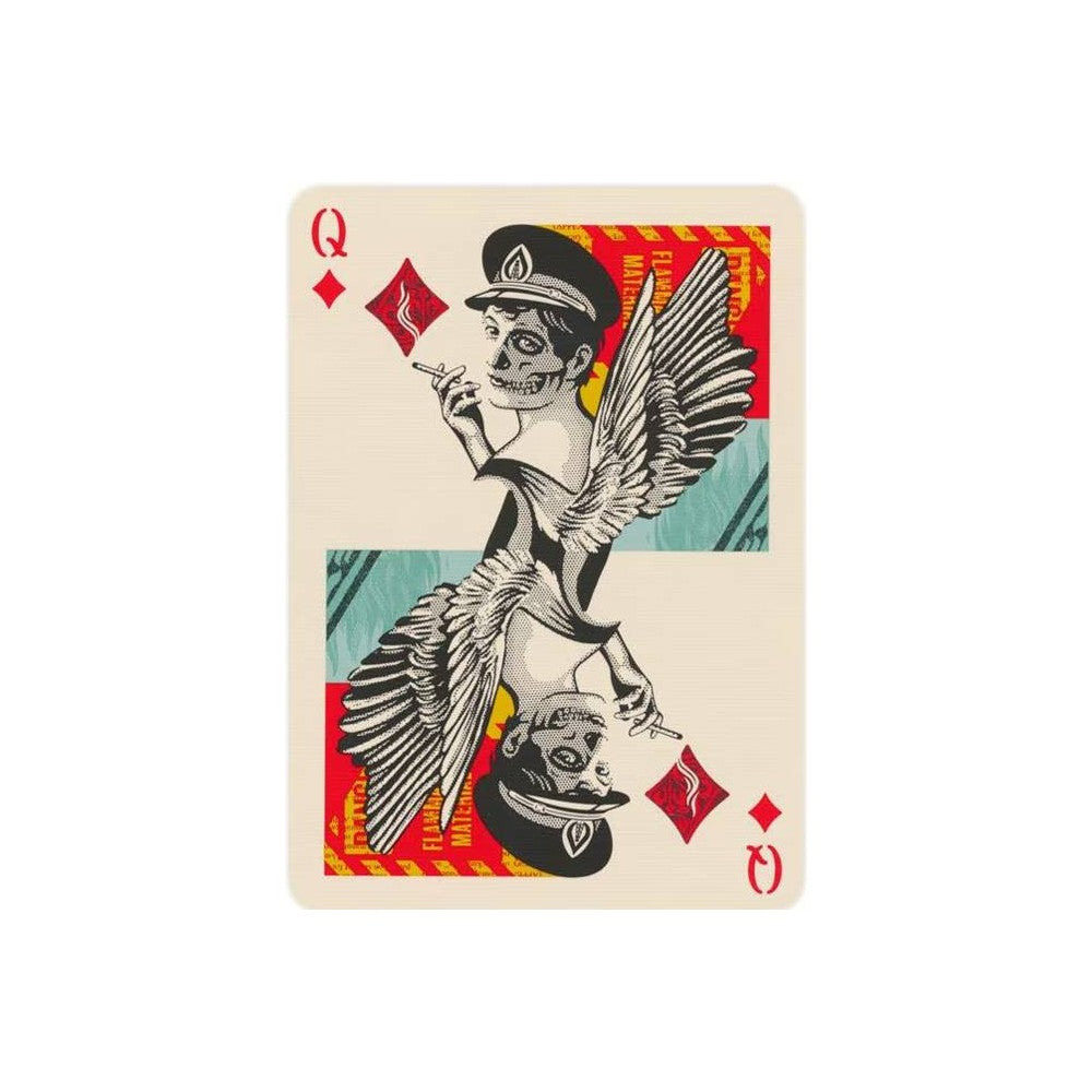 Theory 11 - Obey Red Edition Playing Cards