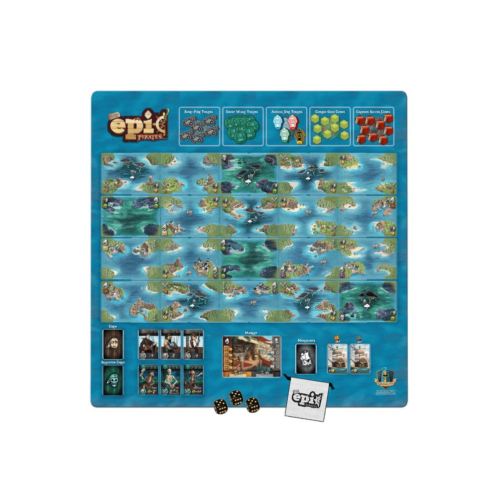 Tiny Epic - Pirates - Game Mat