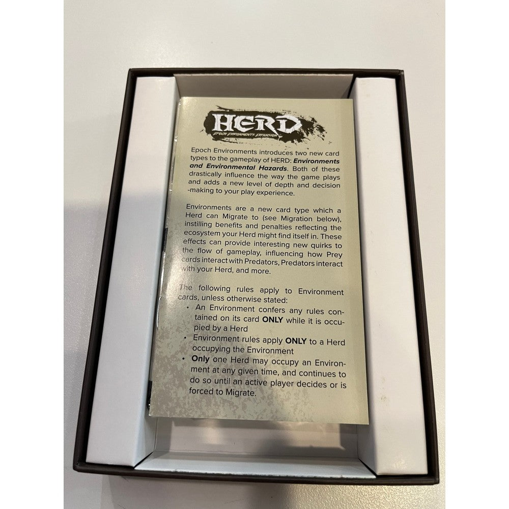 HERD: Epoch Environments Expansion
