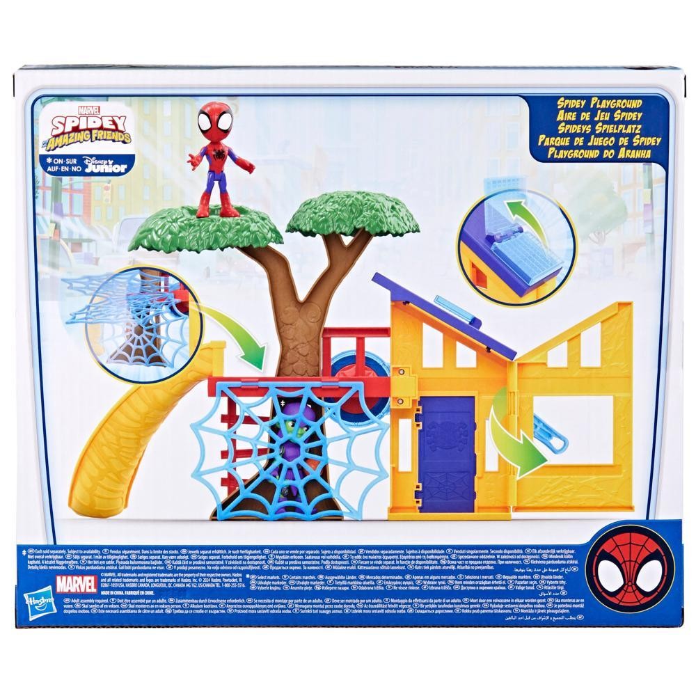 Spidey And His Amazing Friends - Spidey Playground Scene Playset