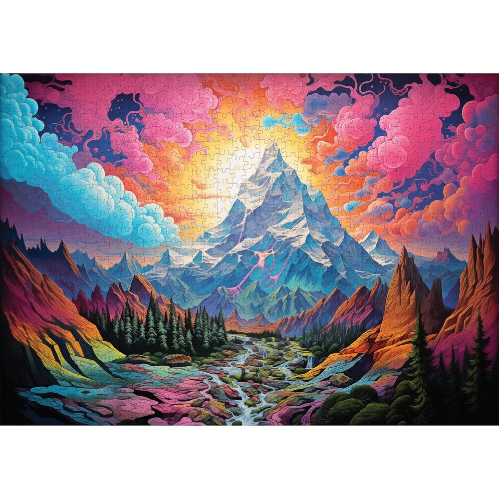 Trippy Puzzles - 1000 Piece Jigsaw Rocky Ridges