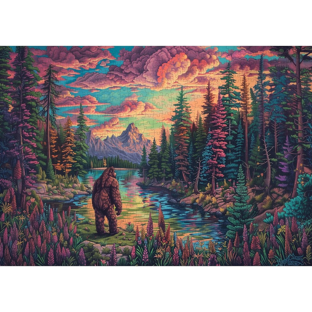 Trippy Puzzles - 1000 Piece Jigsaw Forest Fable