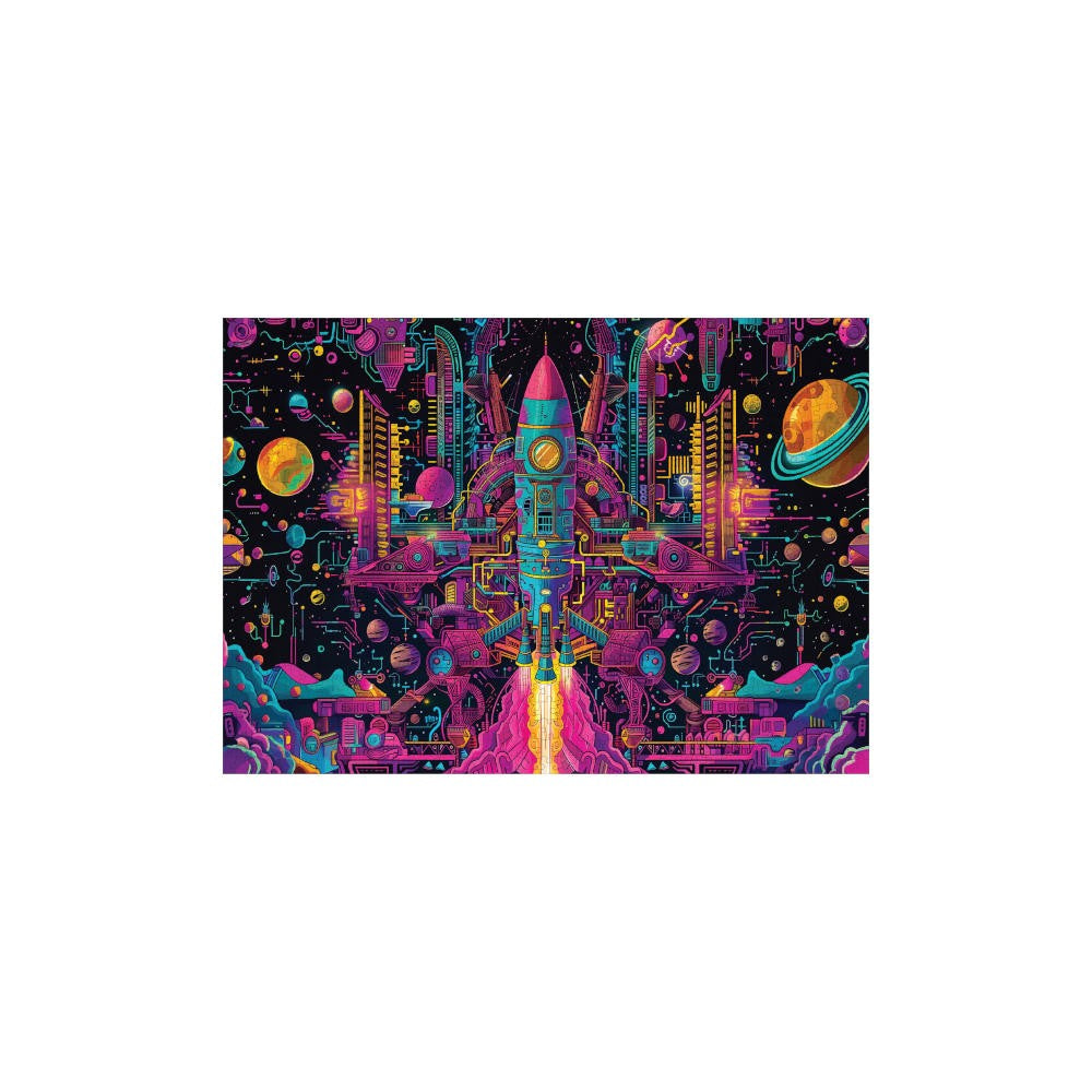Trippy Puzzles - 1000 Piece Jigsaw Galactic Gear