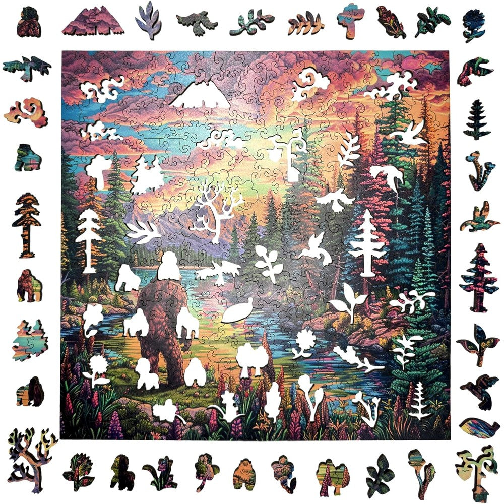 Trippy Puzzles - 300 Pce Wood Jigsaw Forest Fable