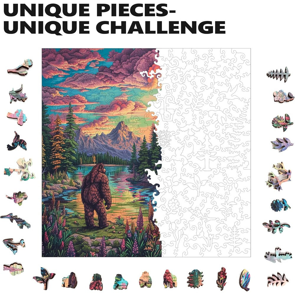 Trippy Puzzles - 300 Pce Wood Jigsaw Forest Fable