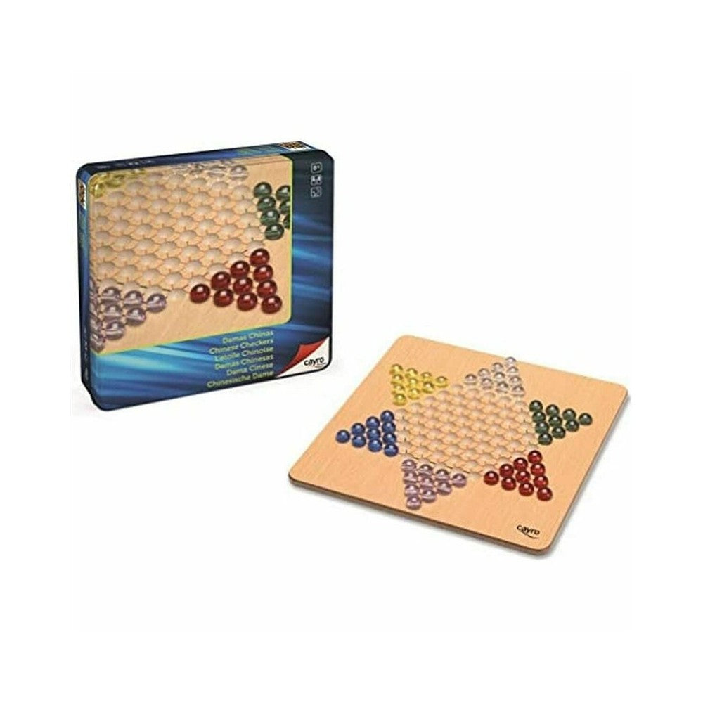 Chinese Checkers In Metal Box - Cayro
