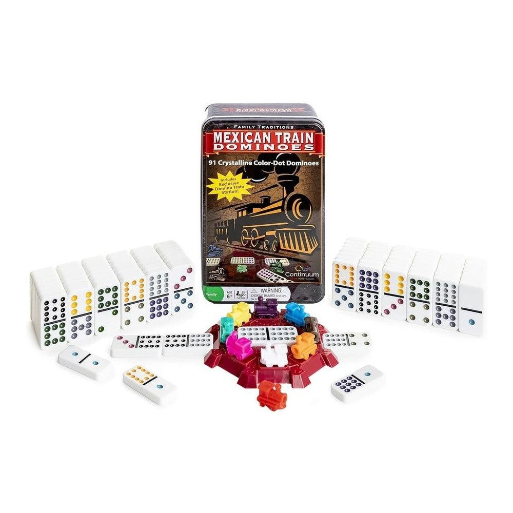 Family Traditions Mexican Train Dominoes