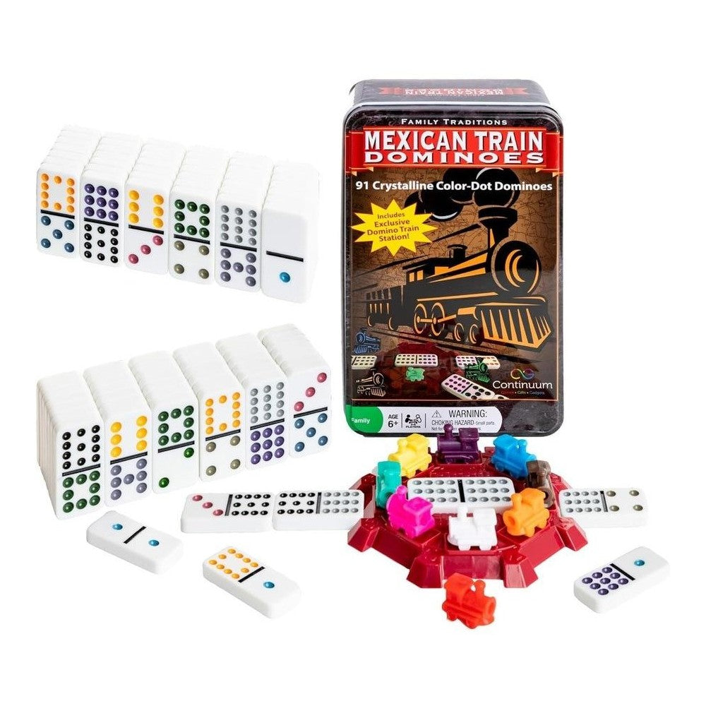 Family Traditions Mexican Train Dominoes