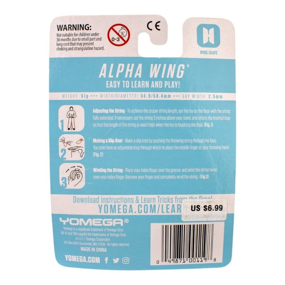 Yomega Alpha Wing Yo Yo