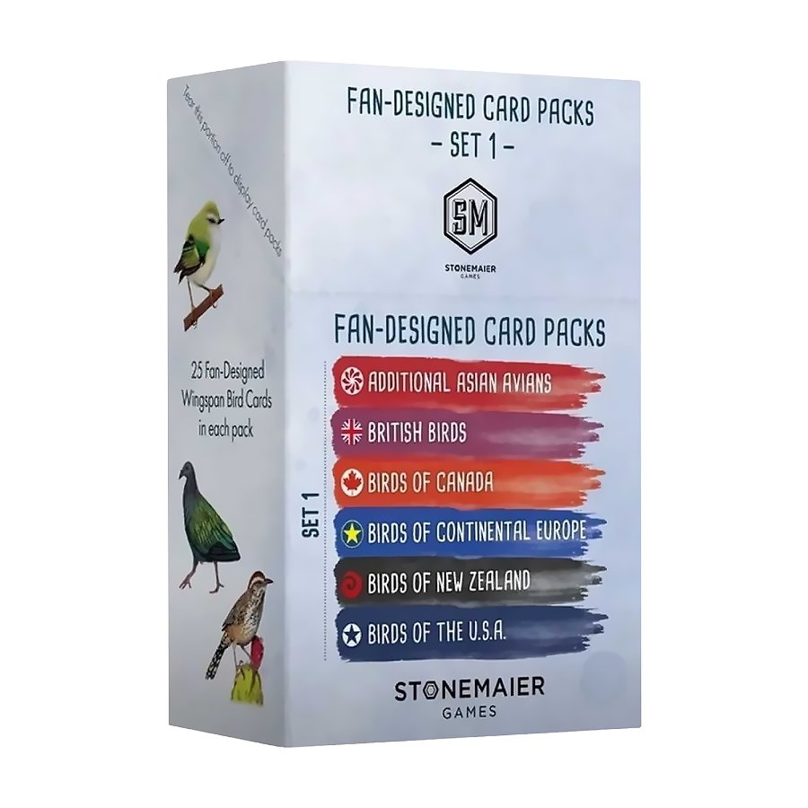 Wingspan: Fan Designed Pack – Retailer Display: Set 1