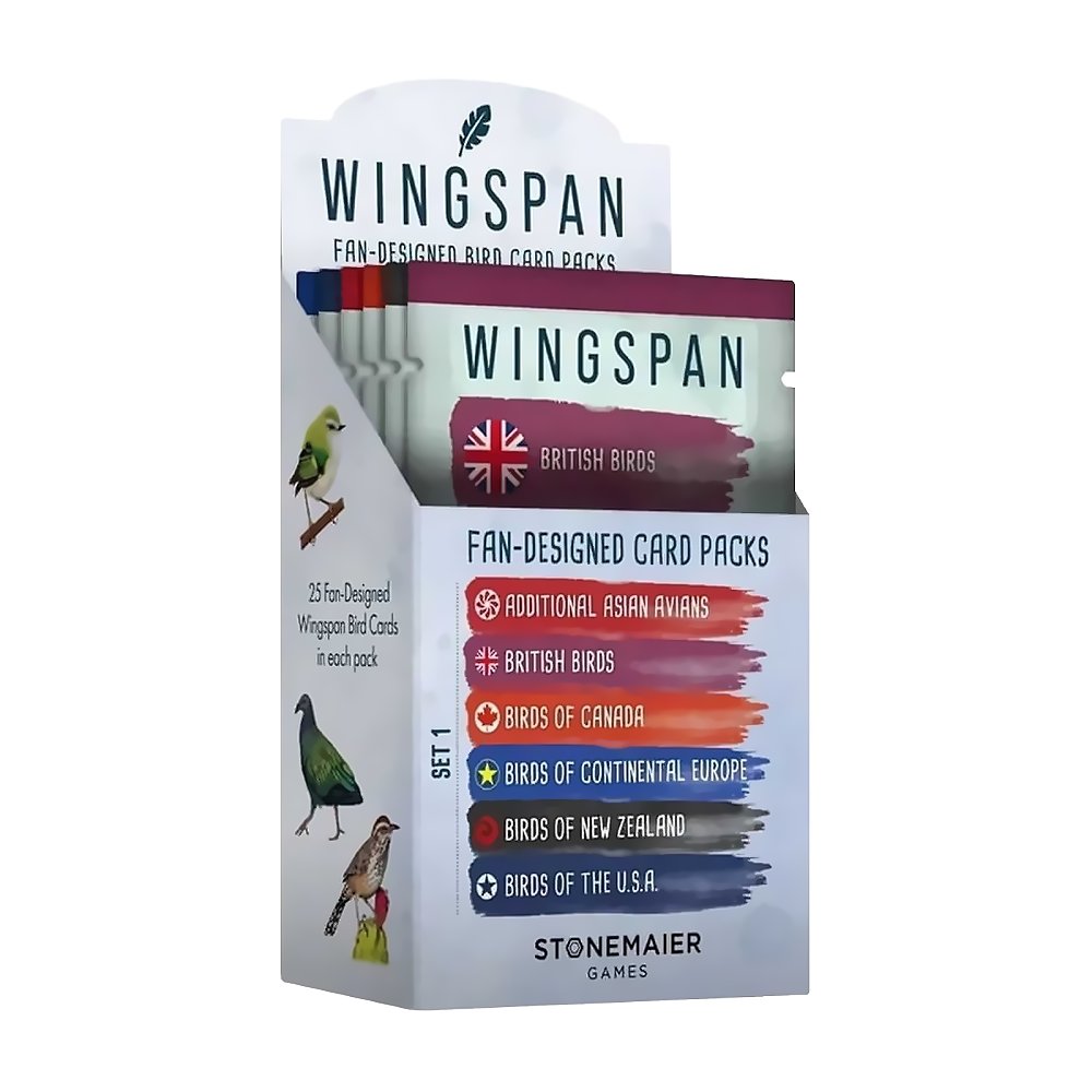 Wingspan: Fan Designed Pack – Retailer Display: Set 1