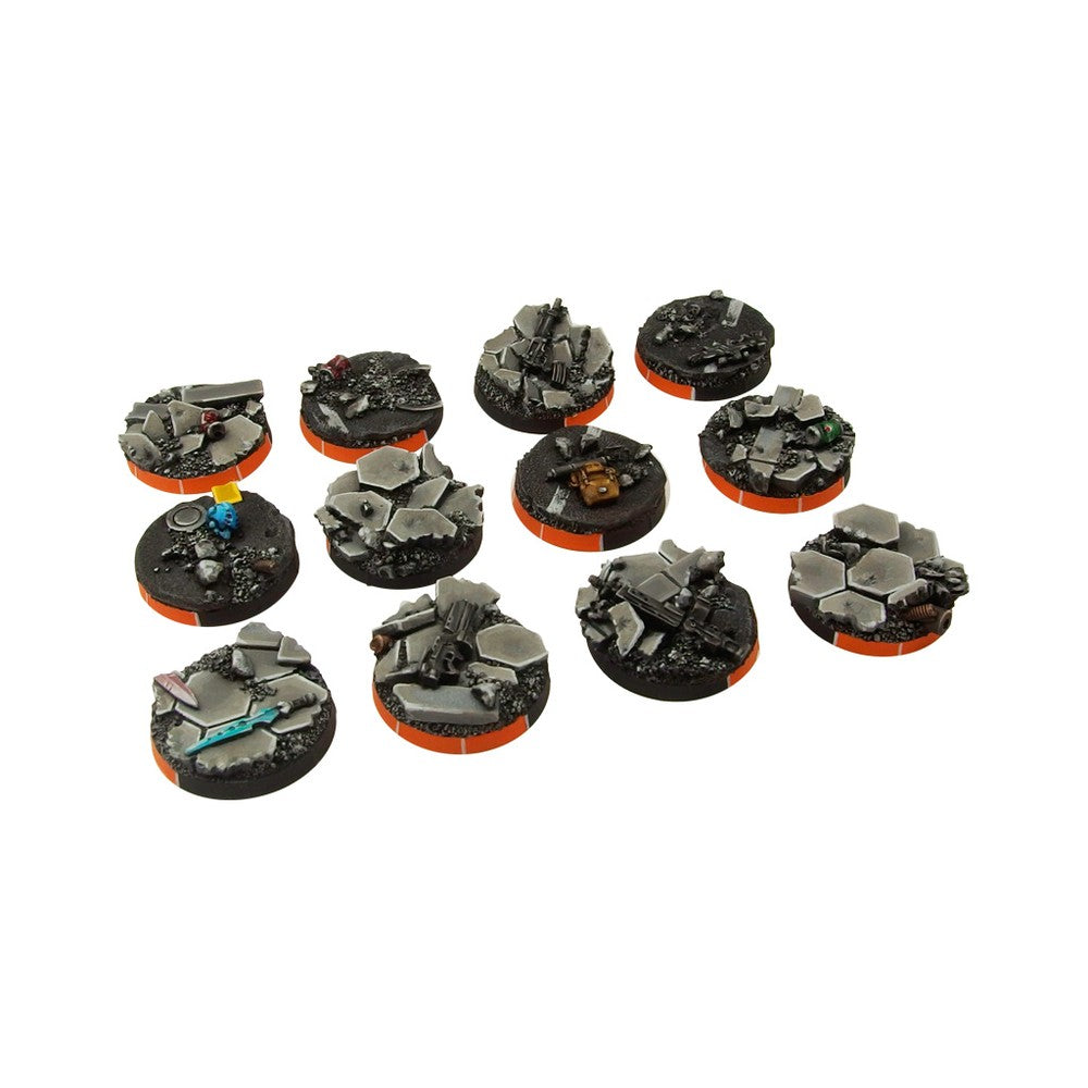 Micro Art Studio - Infinity Bases - Urban Fight Arc Bases - Round 25mm (5)