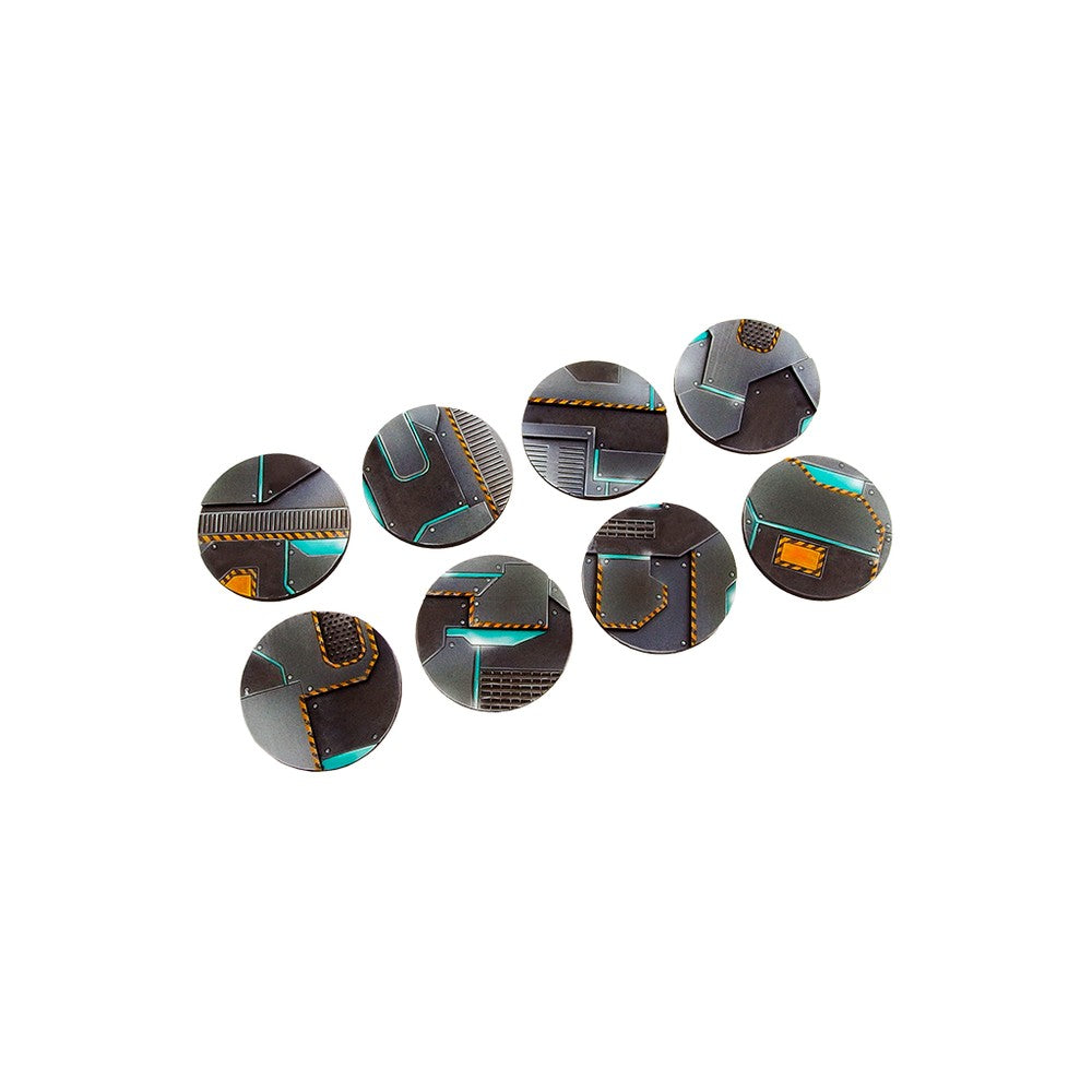 Micro Art Studio - Infinity Bases - Daedalus Gate Base Topper Round 40mm (8)