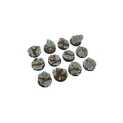 Micro Art Studio - Resin Round/Oval Bases - Ruins Bases - Round 25mm (5)
