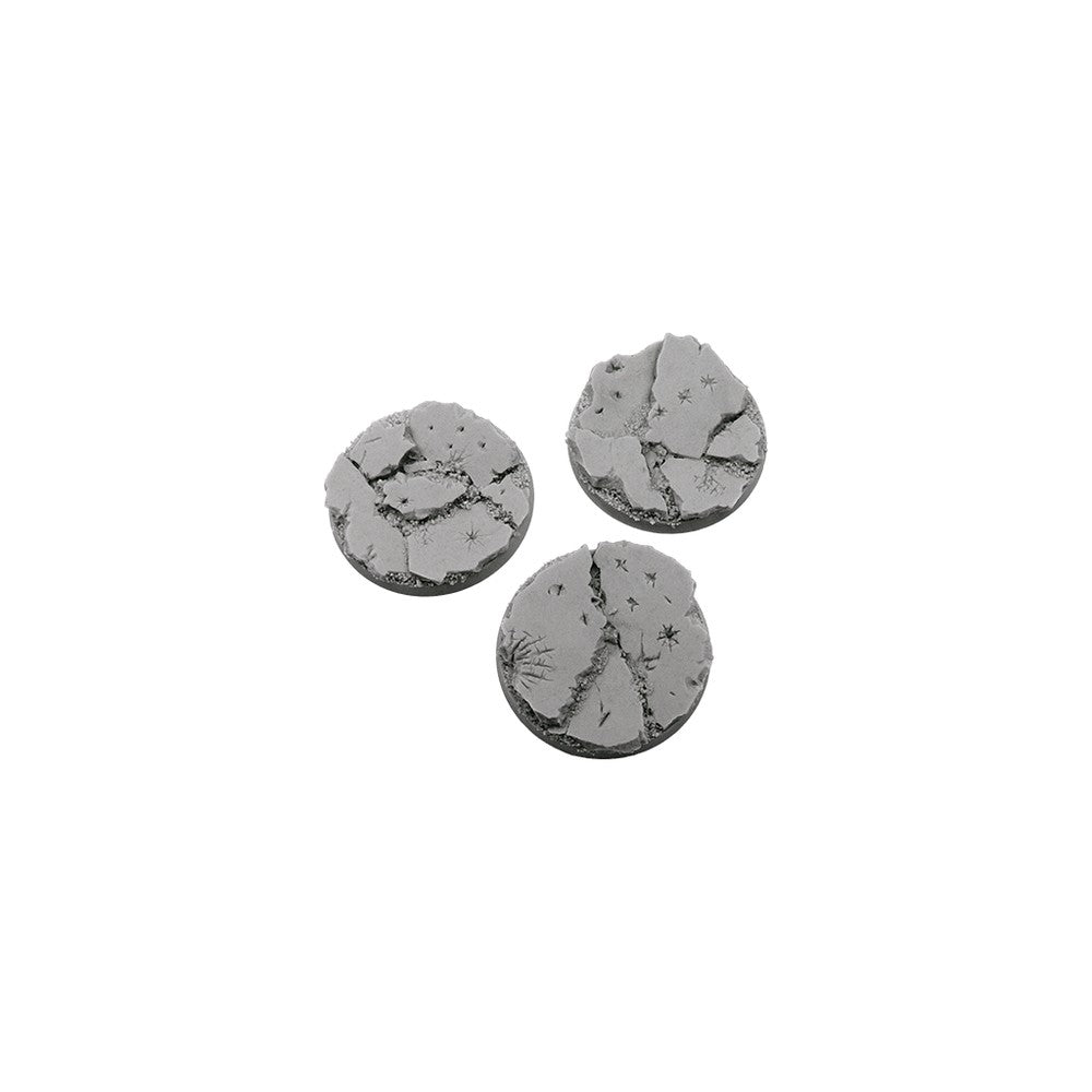 Micro Art Studio - Resin Round/Oval Bases - Ruins Bases - Round 50mm (2)