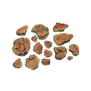 Micro Art Studio - Resin Round/Oval Bases - Shale Basing Kit (15)