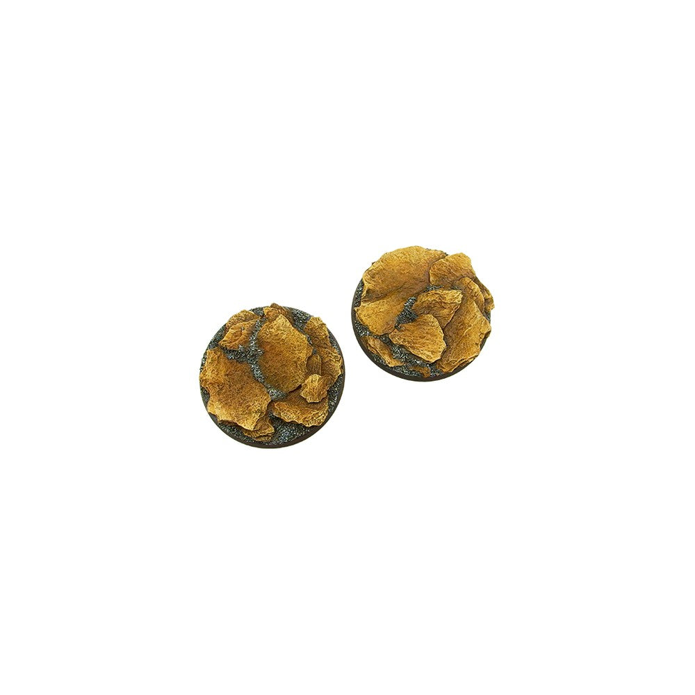 Micro Art Studio - Resin Round/Oval Bases - Shale Bases - Round 60mm (1)