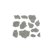 Micro Art Studio - Resin Round/Oval Bases - Spooky Basing Kit (12)