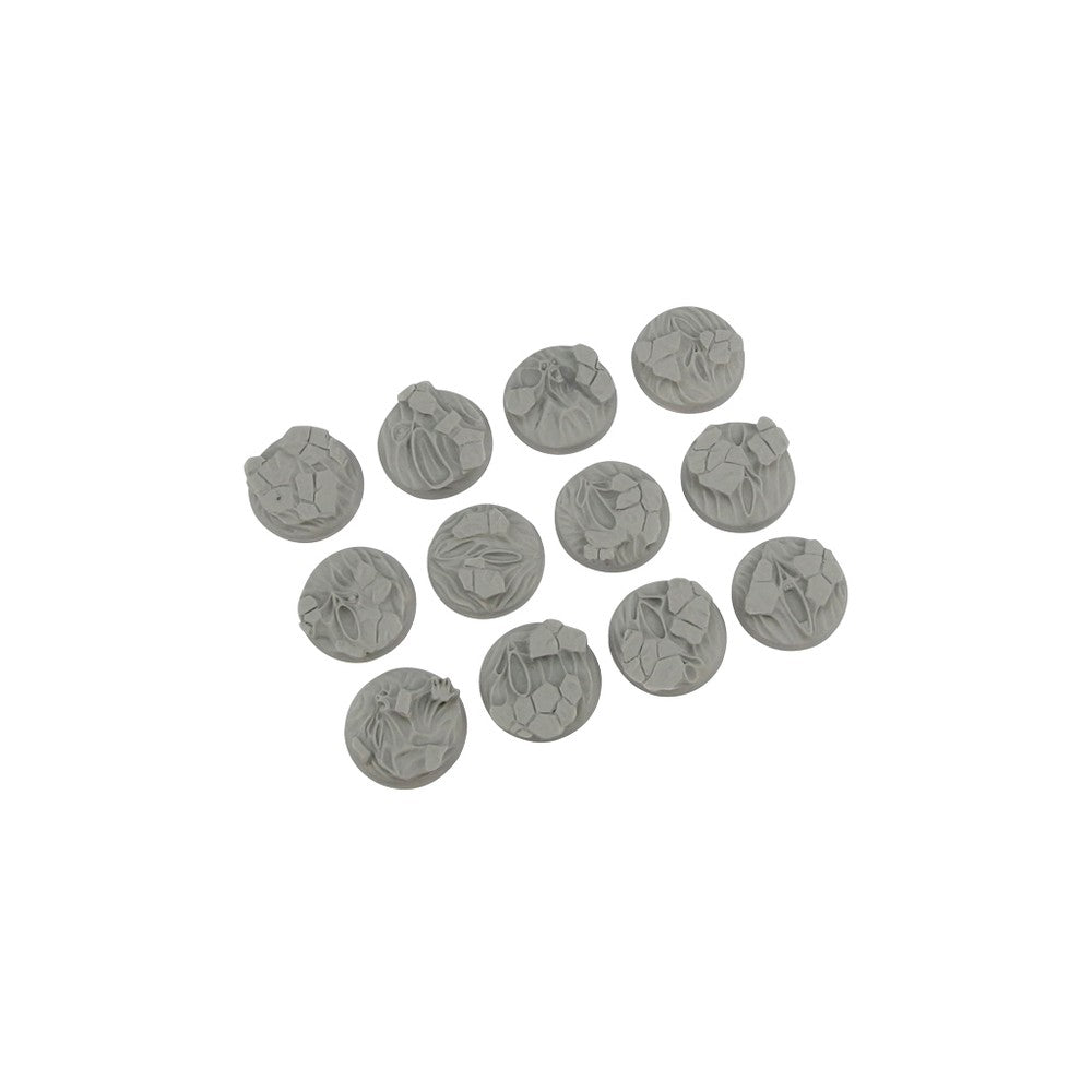 Micro Art Studio - Resin Round/Oval Bases - Spooky Bases - Round 25mm (5)