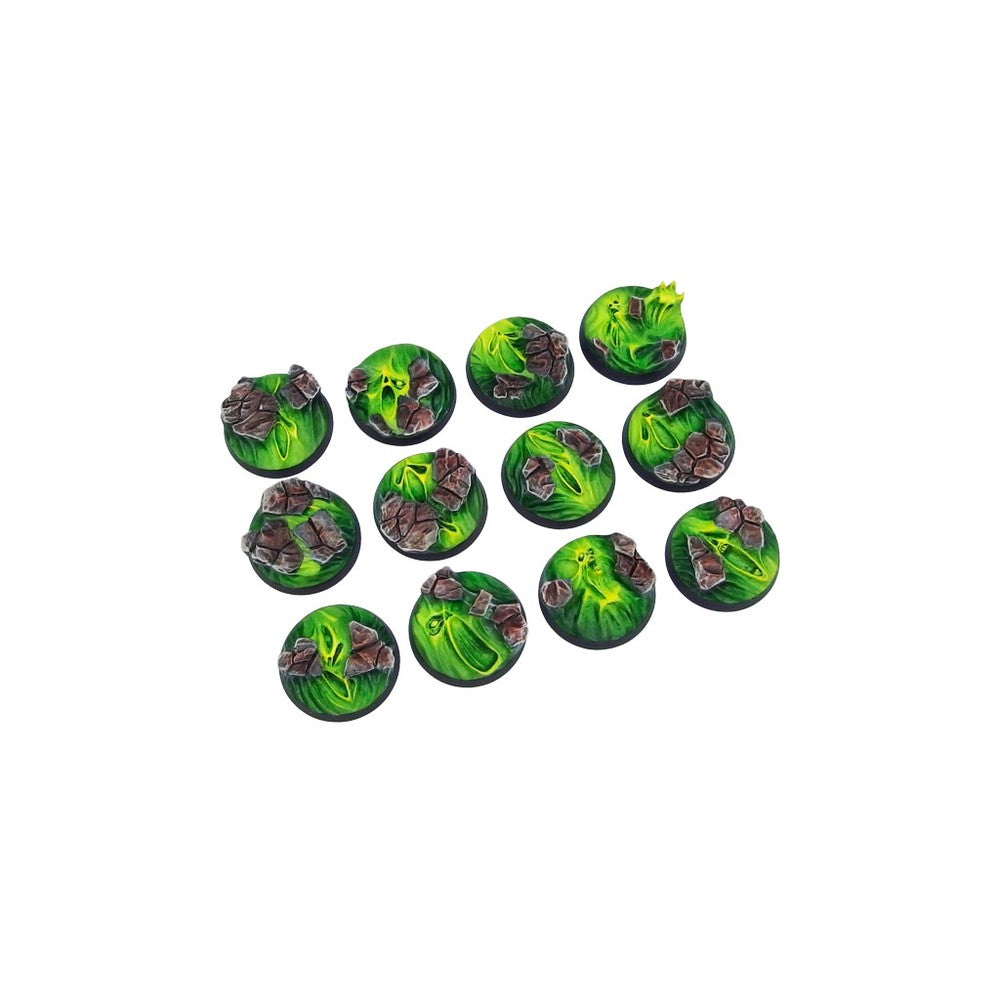 Micro Art Studio - Resin Round/Oval Bases - Spooky Bases - Round 25mm (5)