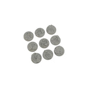 Micro Art Studio - Resin Round/Oval Bases - Spooky Bases - Round 28mm (5)
