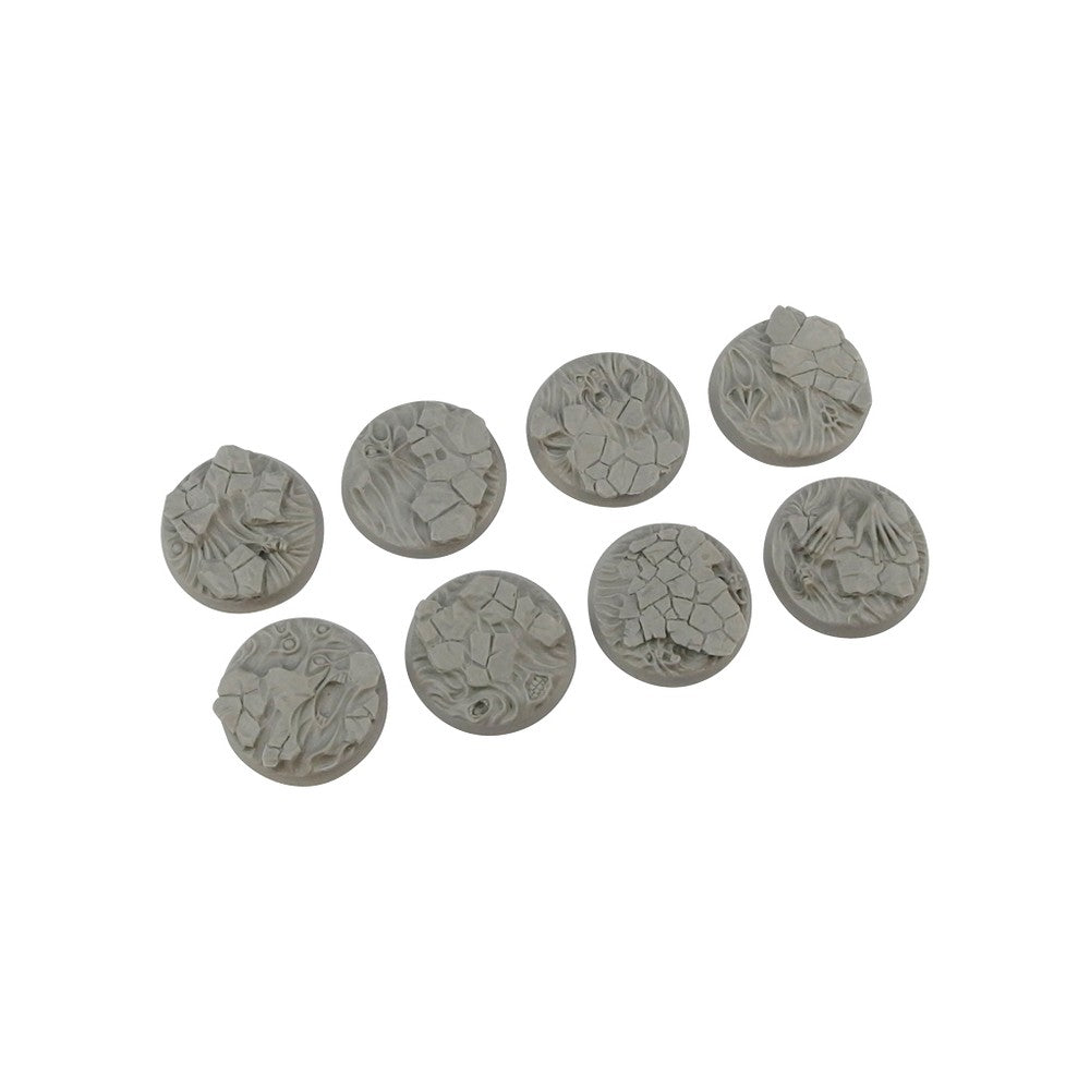 Micro Art Studio - Resin Round/Oval Bases - Spooky Bases - Round 32mm (4)