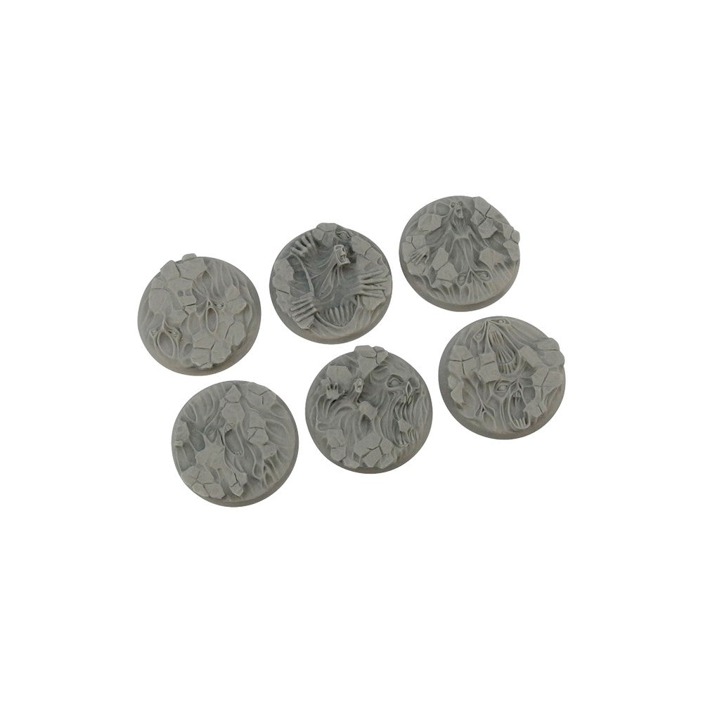 Micro Art Studio - Resin Round/Oval Bases - Spooky Bases - Round 40mm (2)