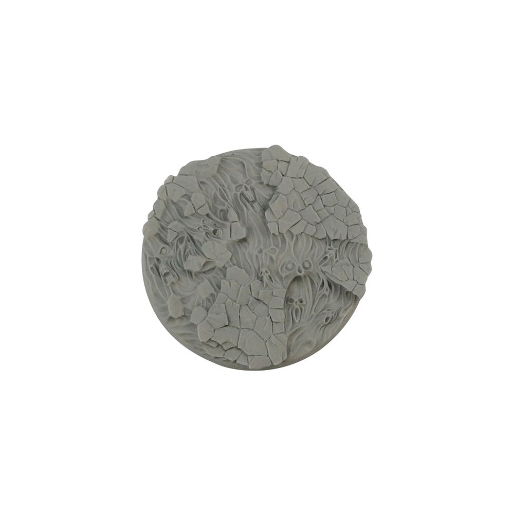 Micro Art Studio - Resin Round/Oval Bases - Spooky Bases Round 80mm (1)