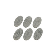 Micro Art Studio - Resin Round/Oval Bases - Spooky Bases Oval 60x35mm (4)