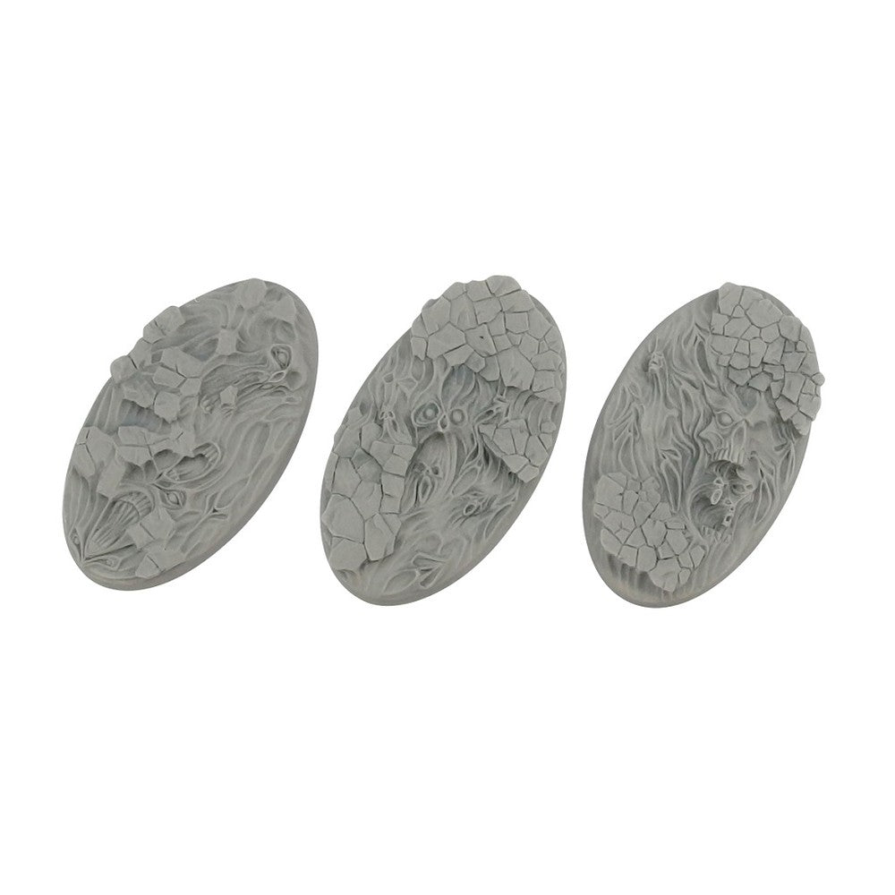 Micro Art Studio - Resin Round/Oval Bases - Spooky Bases Oval 75x42mm (2)