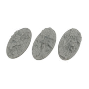 Micro Art Studio - Resin Round/Oval Bases - Spooky Bases Oval 75x42mm (2)