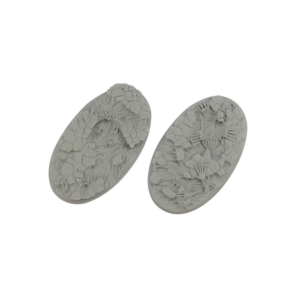 Micro Art Studio - Resin Round/Oval Bases - Spooky Bases Oval 90x52mm (2)