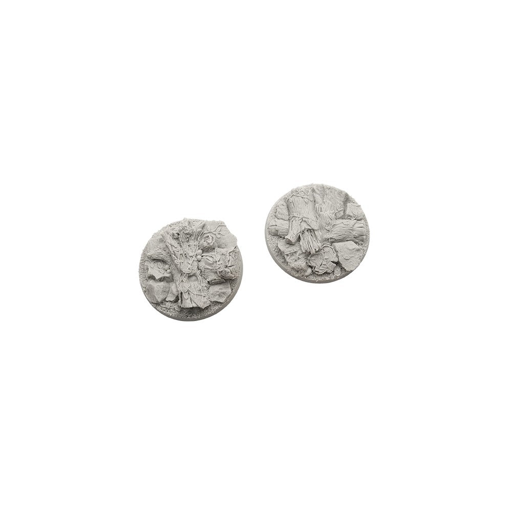 Micro Art Studio - Resin Round/Oval Bases - Forest Bases - Round 60mm (1)