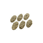 Micro Art Studio - Resin Round/Oval Bases - Forest Bases - Oval 60x35mm (4)
