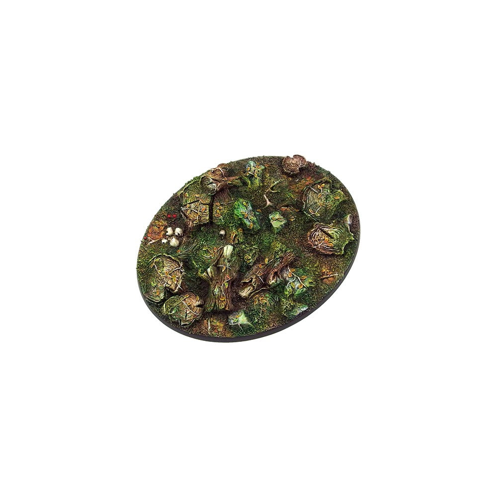 Micro Art Studio - Resin Round/Oval Bases - Forest Bases - Oval 120x92mm (1)
