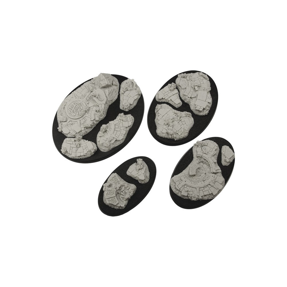 Micro Art Studio - Resin Round/Oval Bases - Mystic Basing Kit (14)