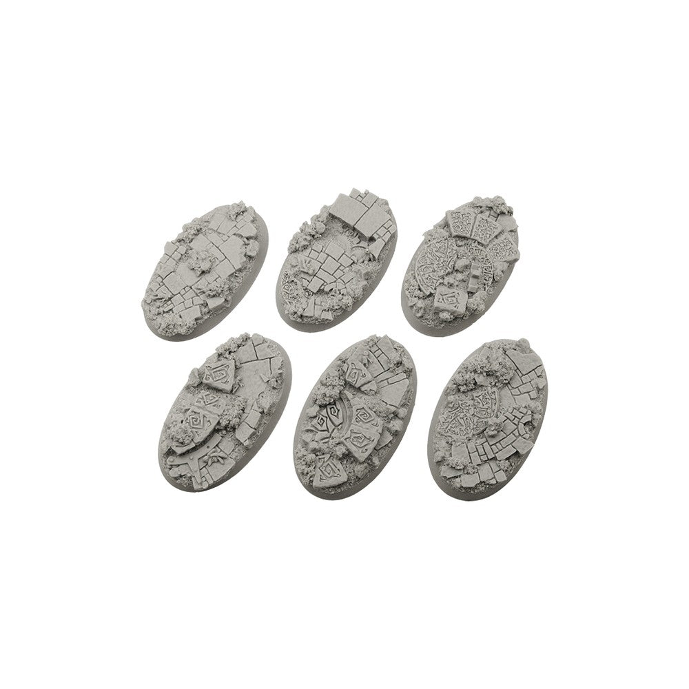 Micro Art Studio - Resin Round/Oval Bases - Mystic Bases - Oval 60x35mm (4)