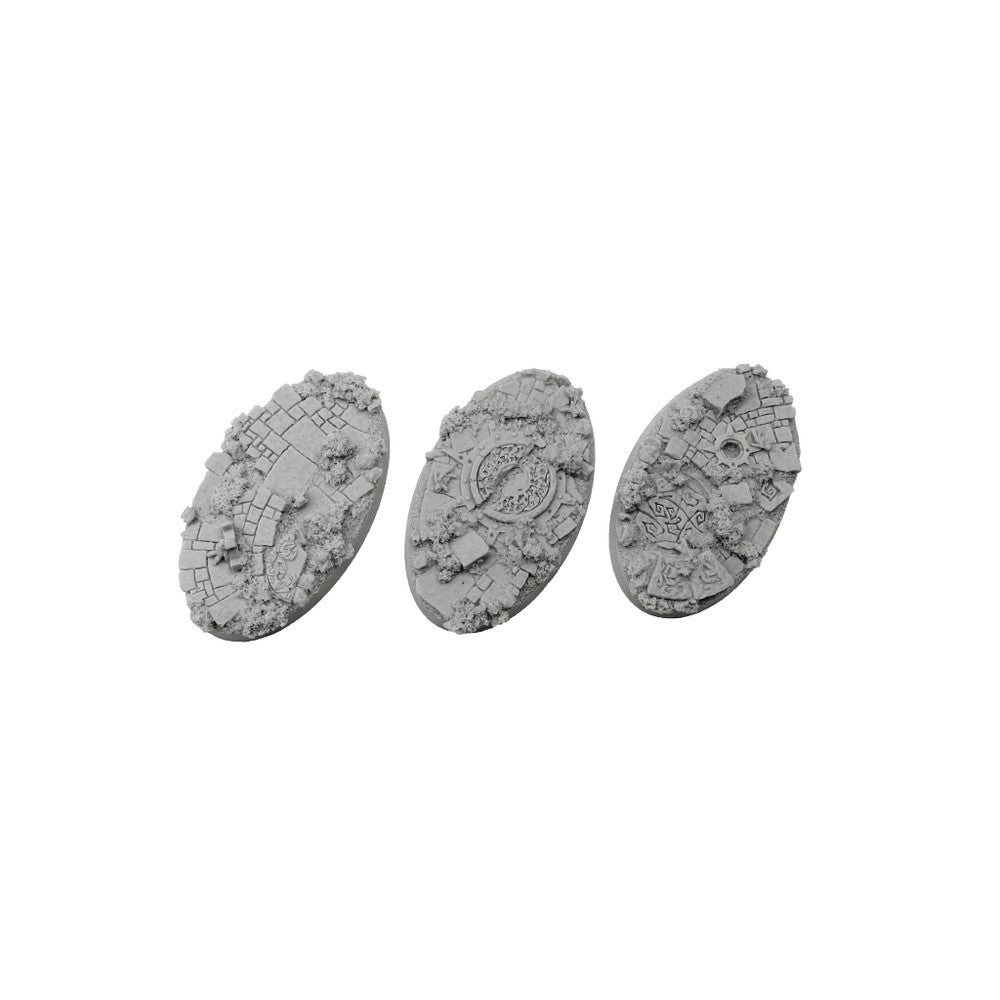 Micro Art Studio - Resin Round/Oval Bases - Mystic Bases - Oval 75x42mm (2)