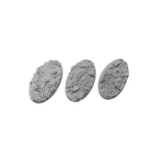 Micro Art Studio - Resin Round/Oval Bases - Mystic Bases - Oval 75x42mm (2)