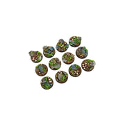 Micro Art Studio - Resin Round/Oval Bases - Graveyard Bases - Round 25mm (5)