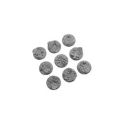 Micro Art Studio - Resin Round/Oval Bases - Graveyard Bases - Round 28mm (5)