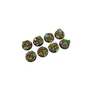 Micro Art Studio - Resin Round/Oval Bases - Graveyard Bases - Round 32mm (4)