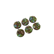 Micro Art Studio - Resin Round/Oval Bases - Graveyard Bases - Round 40mm (2)