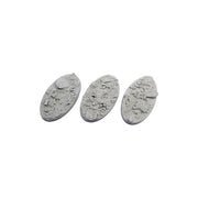 Micro Art Studio - Resin Round/Oval Bases - Graveyard Bases - Oval 75x42mm (2)