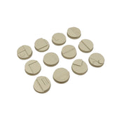 Micro Art Studio - Resin Round/Oval Bases - Tech Bases - Round 25mm (5)