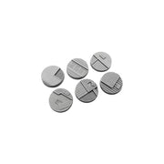 Micro Art Studio - Resin Round/Oval Bases - Tech Bases - Round 40mm (2)