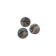 Micro Art Studio - Resin Round/Oval Bases - Tech Bases - Round 50mm (2)
